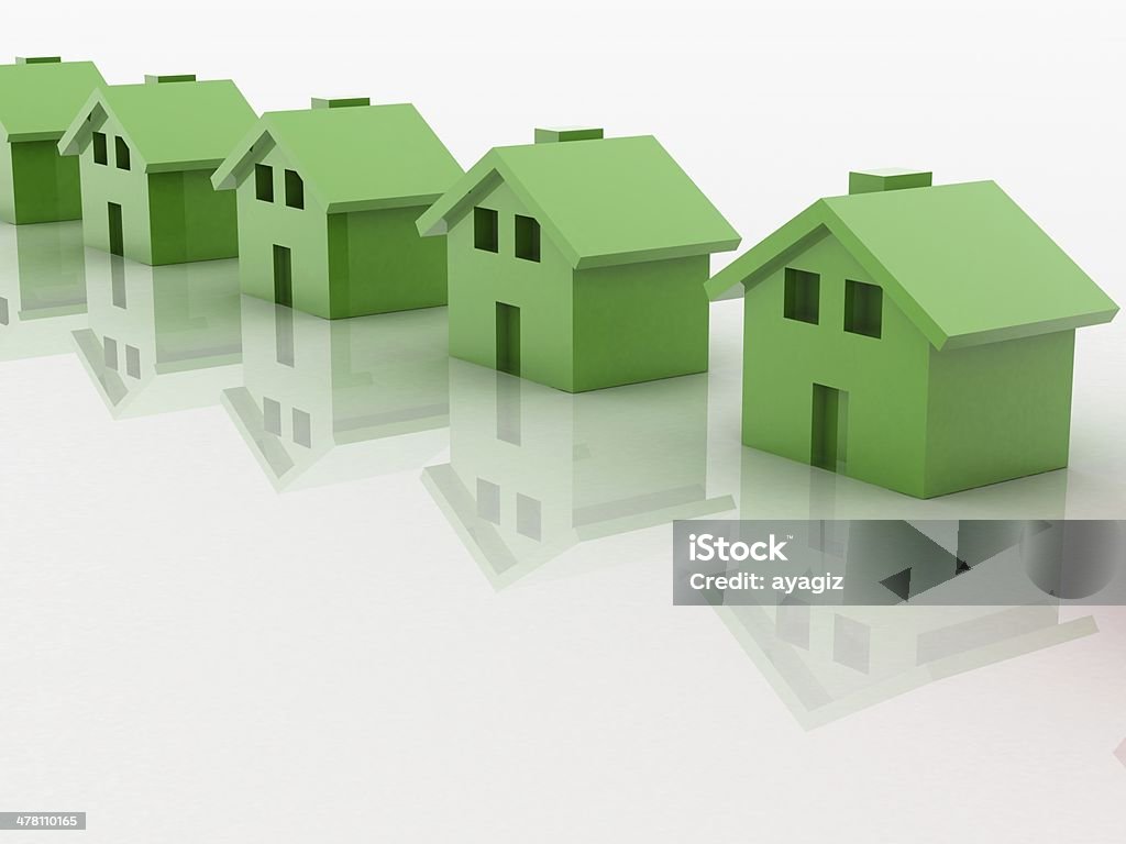 Verde House - Foto stock royalty-free di Accordo d'intesa