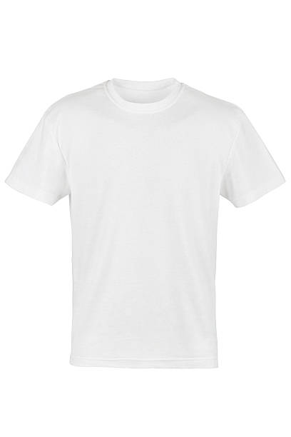 istock white T-shirt isolated 478112473