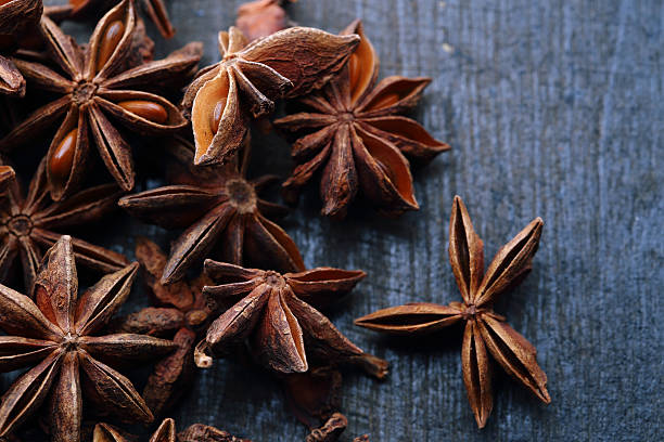 istock Star anise seeds on the wooden background 478113722