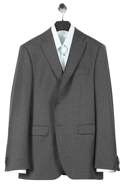 Male suit isolated on the white