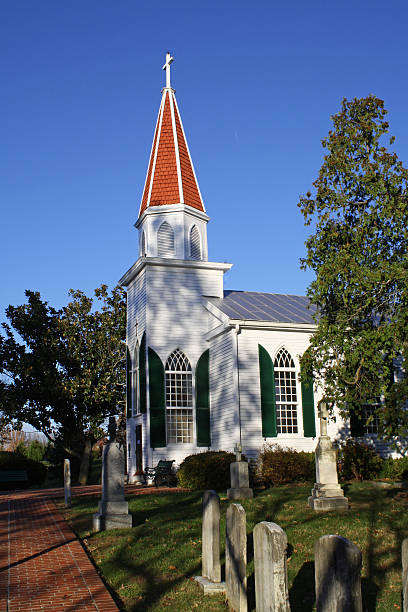 istock Civil War Era Church 478116557