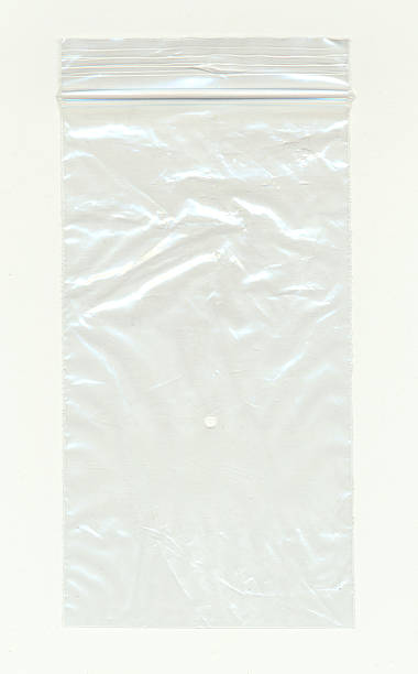 Plastic bag stock photo