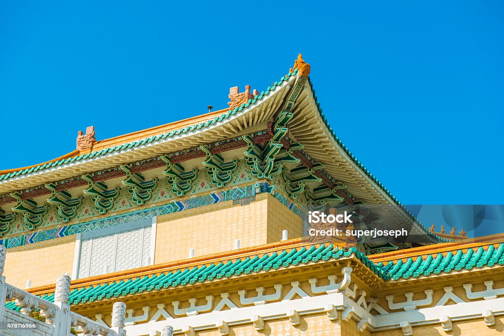 National Palace Museum in Taipei, Taiwan 2015 Stock Photo