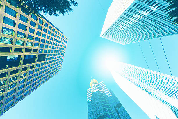 istock Downtown, Office Glass Skyscrapers 478116997