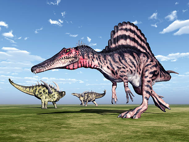 istock Spinosaurus and Gigantspinosaurus 478118063