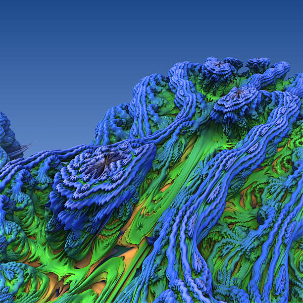 istock Abstract fractal landscape 478118288