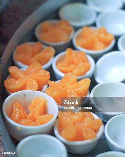 Thai Sweetmeat Stock Photo - Download Image Now - 2015, Dessert - Sweet Food, Egg Yolk