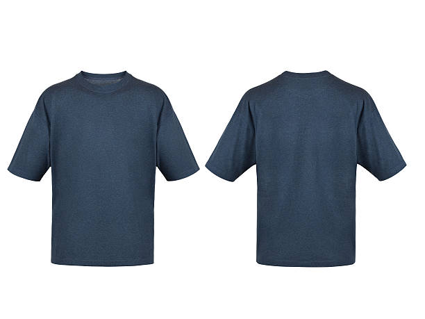 istock Blue T-shirt isolated on white background 478121065