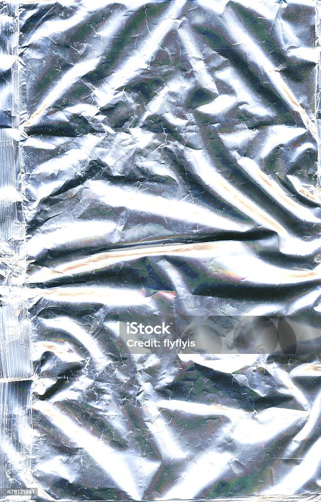 Bolsa de papel de aluminio de fondo - Foto de stock de Abstracto libre de derechos