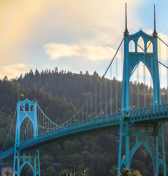 istock St. John's Bridge in Portland Oregon, USA 478122004