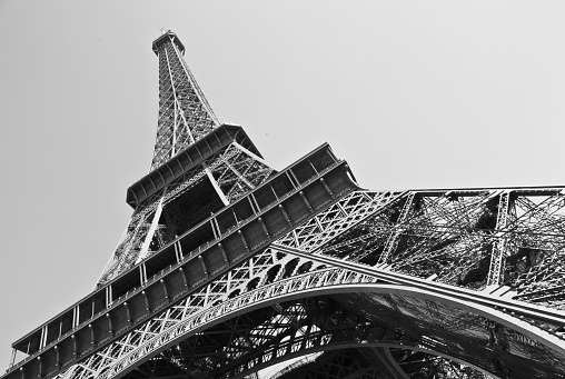 The Eiffel Tower, in Paris, France