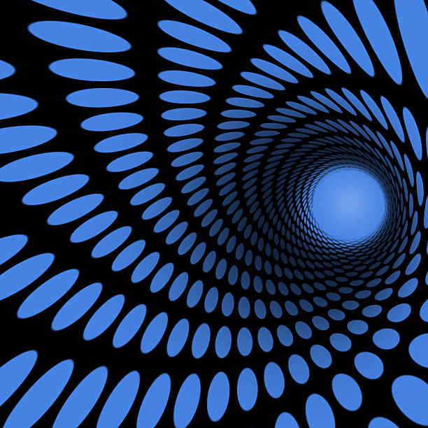 istock spiral of blue circles 478130266