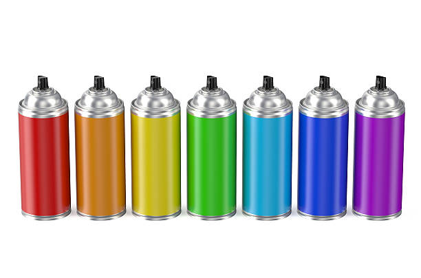 istock set of multicolored spray paint cans 478130390