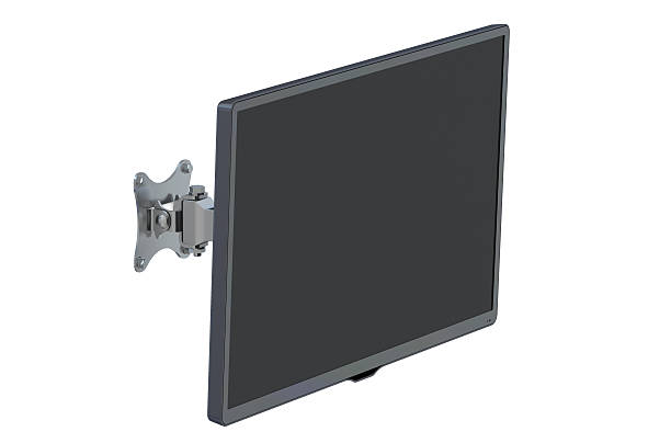 istock TV set with TV wall mount 478131130