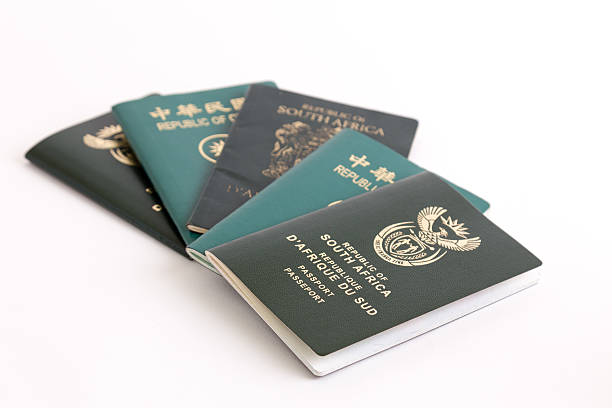 istock Muliple passports on white background 478135586