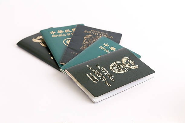 istock Muliple passports on white background 478135600