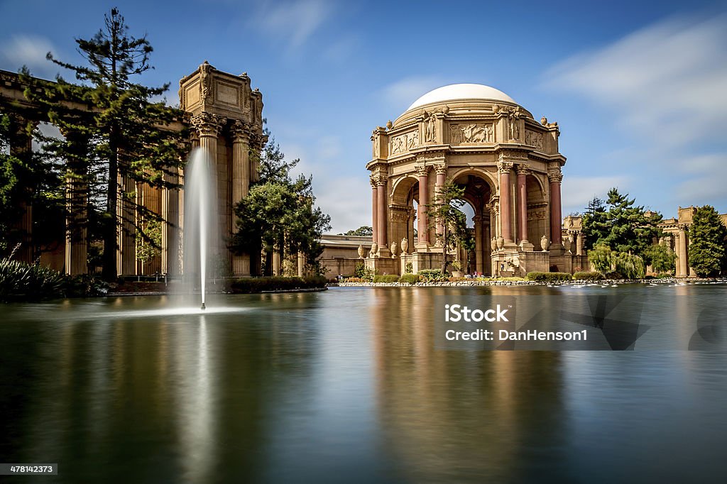 Palace of Fine Arts, San Francisco Palace of Fine Arts, pacific Heights, San Francisco, California Famous Place Stock Photo