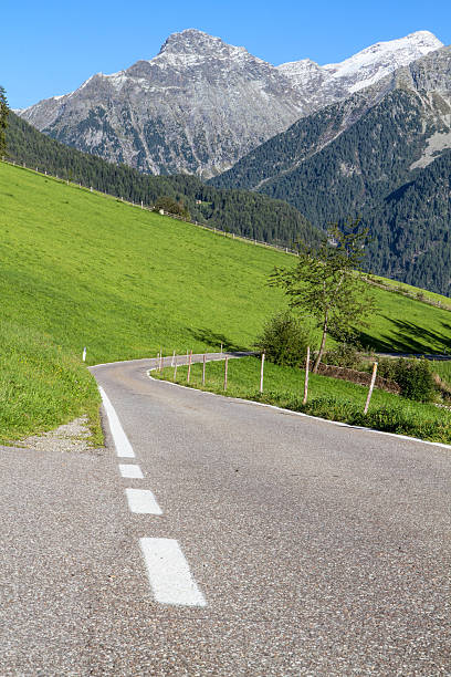 istock Scenic empty mountain road in Northern Italy 478143229