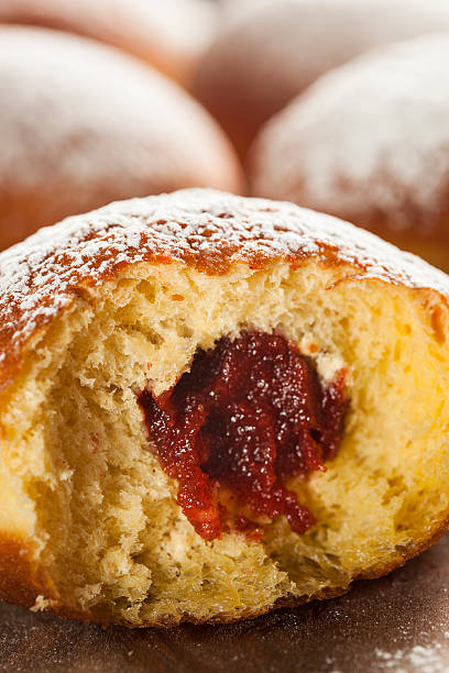 istock Homemade Raspberry Polish Paczki Donut 478144829