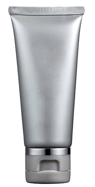 istock Unlabeled gray plastic tube 478145028