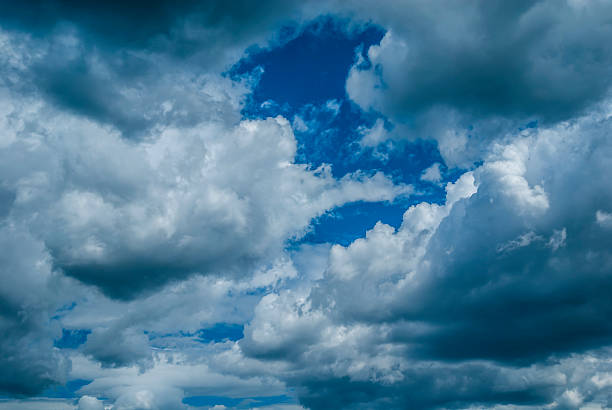 Cielo e nuvole - foto stock