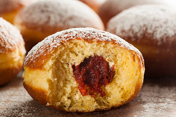 istock Homemade Raspberry Polish Paczki Donut 478149811