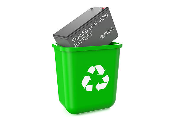 istock trashcan with accumulator of car 478151438