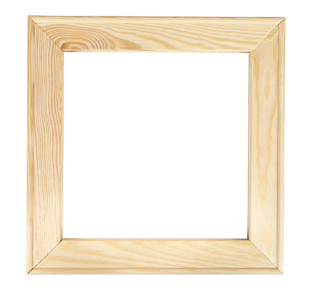 istock Wooden picture frame on white backround 478157710