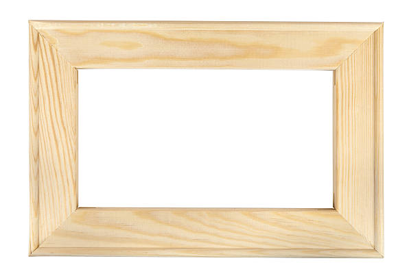 istock Wooden picture frame on white backround 478157714