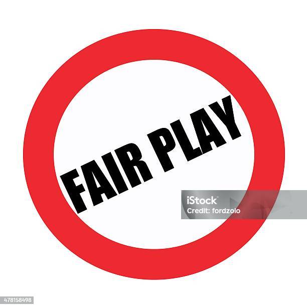 Fair Play Black Stamp Text On White Stock Illustration - Download Image Now - 2015, Child, Education