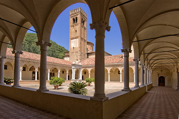 istock colonnade, cloister and bell tower 478159284