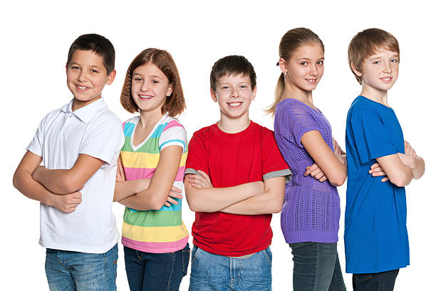 istock Group of happy children 478162463