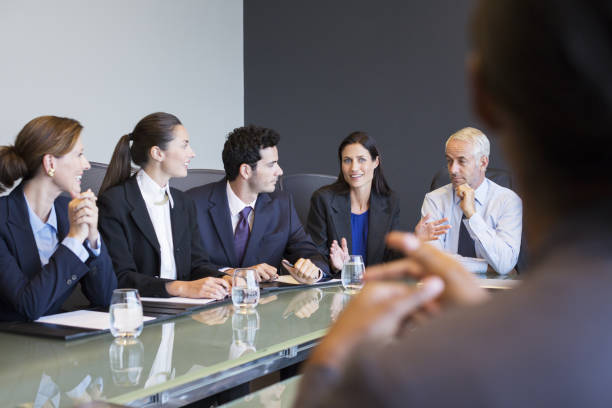 istock Business people talking in meeting 478167953