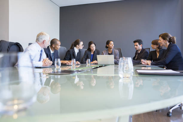 istock Business people talking in meeting 478167975