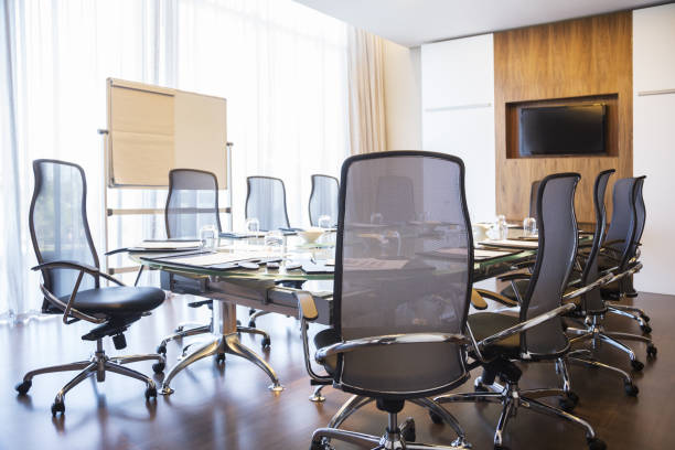 istock Chairs and table in empty meeting room 478168131