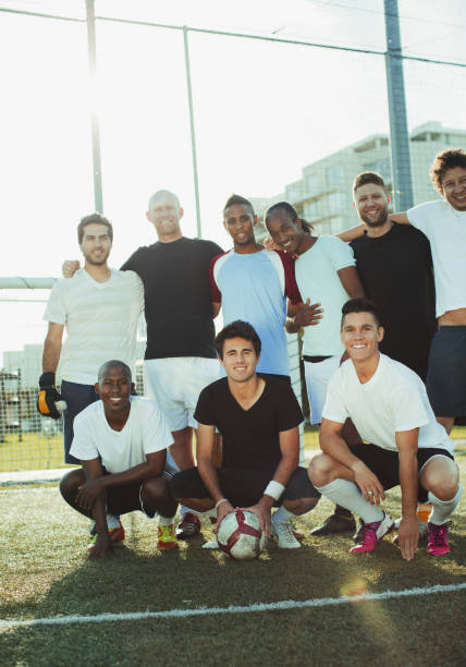 istock Soccer players smiling on field 478168913
