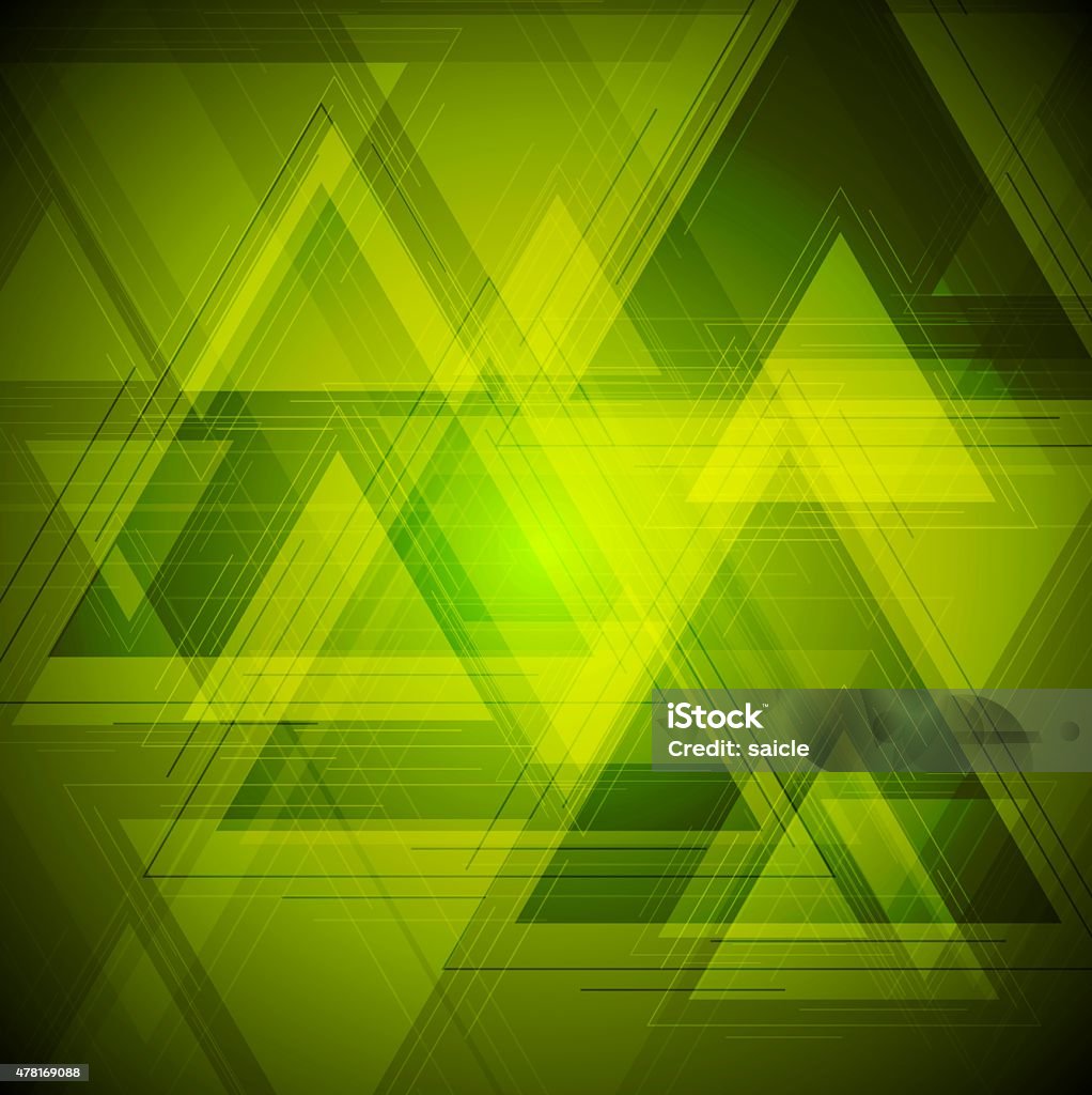 Triangle Background Tech Bright Tech Triangles Background Stock Illustration - Download Image ...