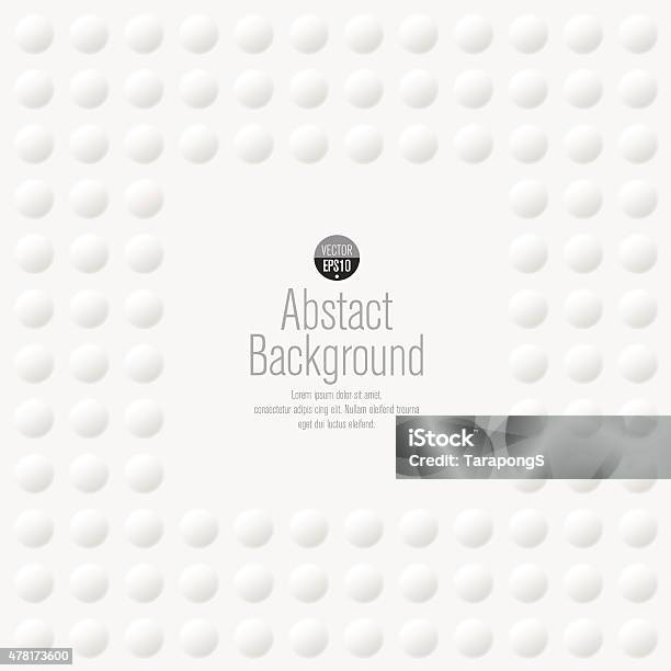 White Abstract Background Vector Stock Illustration - Download Image Now - 2015, Abstract, Banner - Sign