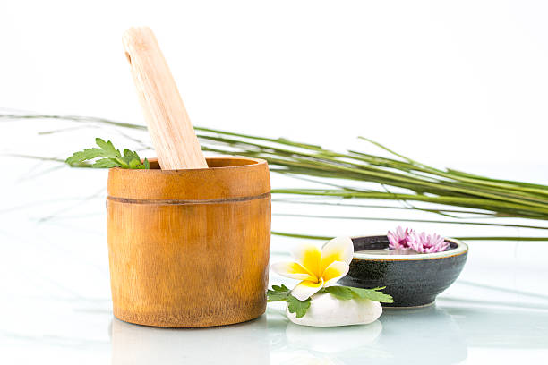 istock Spa concept with handmade herb, Flowers and leaf 478173698