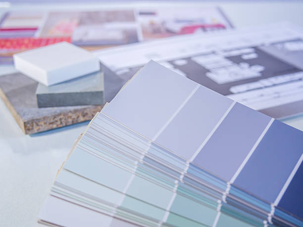 istock interior design  color samples  with  Synthetic quartz stone and 478177711