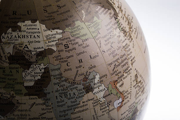 istock Map of China and its neighbouring countries 478182840