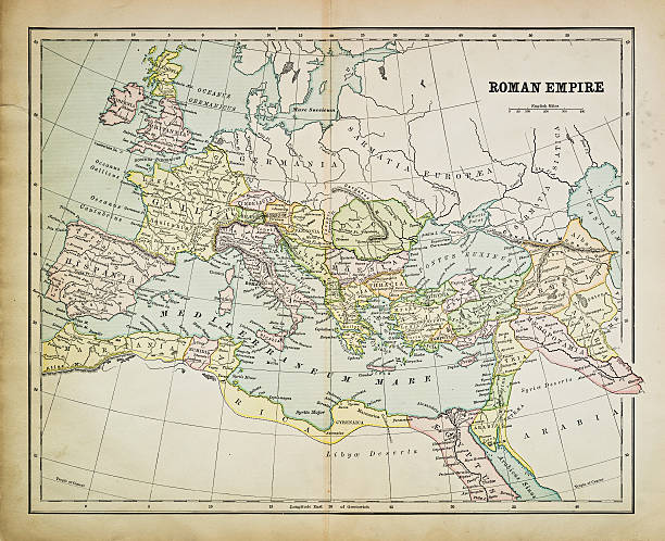 istock Map of the Roman Empire 1883 478183026