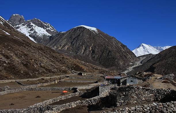 istock Phangga, little settlement near Gokyo 478183888