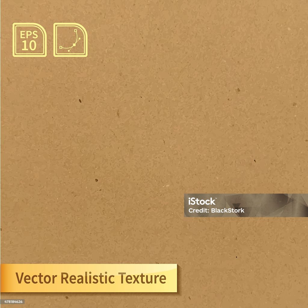 Vector soft clean cardboard texture. Photo texture for your design Paper stock vector