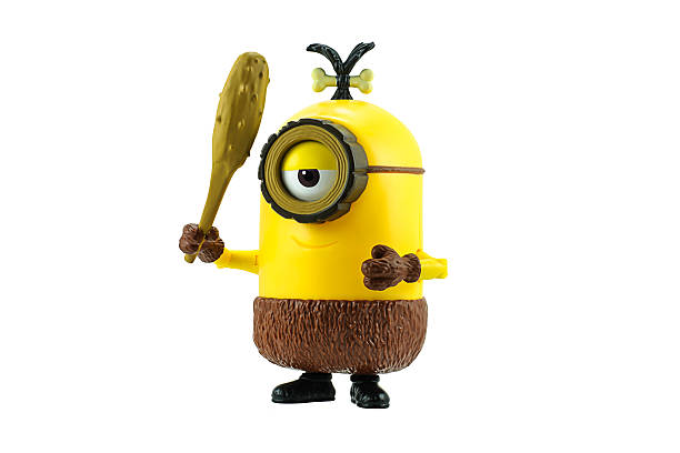 Bangkok,Thailand - June 20, 2015: Cro-Minion fictional character from Minions animated 3D film produced by Illumination Entertainment for Universal Pictures.