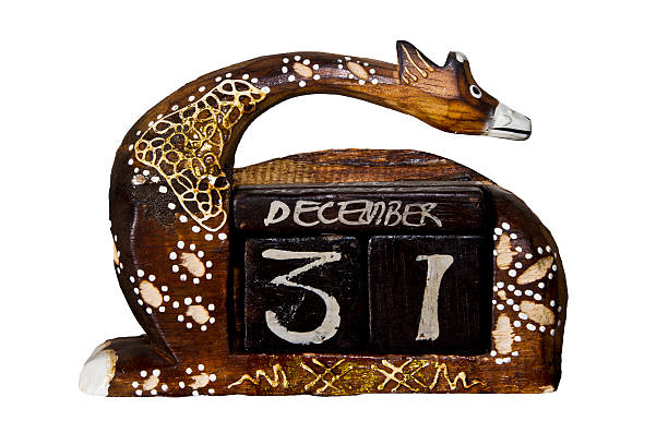 capodanno al 31 dicembre il calendario - new years eve new years day 2013 holiday foto e immagini stock