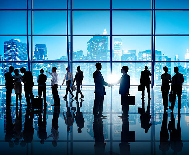 istock Two Businessmen Shaking Hand In The Office Building Concept 478194738