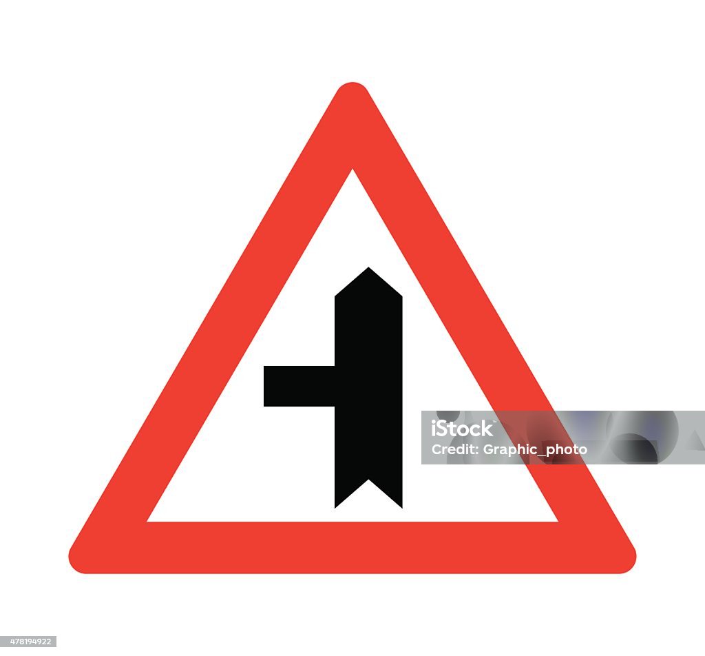 Left Side Up Sign Left Side Road Sign Stock Illustration - Download Image Now - 2015 ...