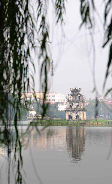 istock Hoan Kiem lake with Tortoise Tower in Hanoi 478197834