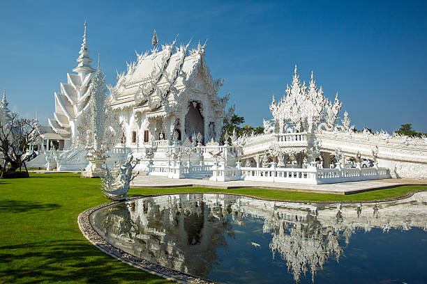 istock Wat Rong Khun (White temple) in Chiang Rai province 478197843
